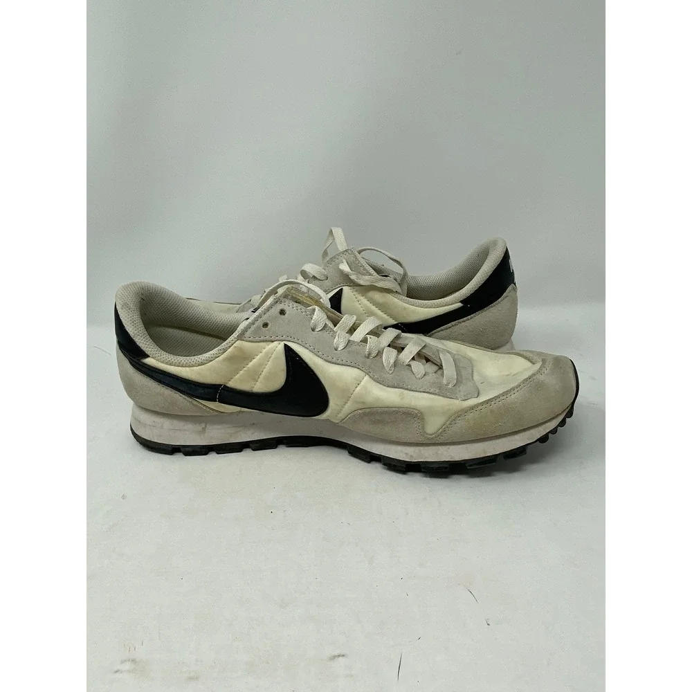 Nike Air Pegasus 83 Mens Sail Black Retro Running Shoes DH8229-100 Size 11